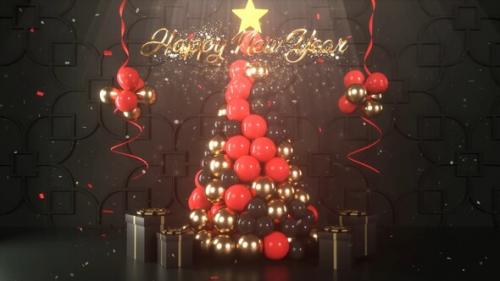 Videohive - Christmas Tree | 3D Logo Reveal - 42854854 - 42854854