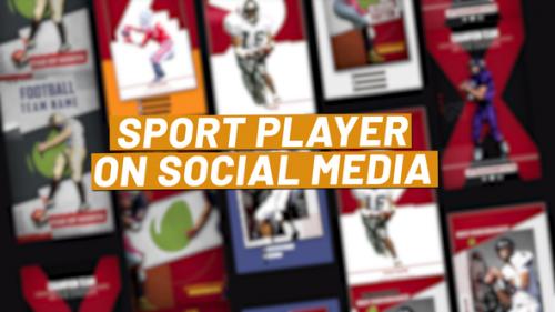 Videohive - Sport Player on Social Media - 42857139 - 42857139