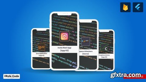 Build Quiz, Crypto, Game and Instagram Reel App with Flutter