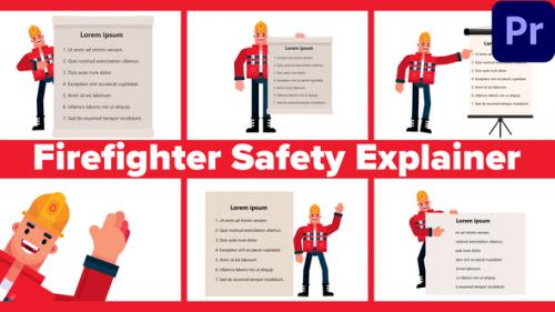 Videohive - Firefighter Safety Explainer MOGRTs - 42867873 - 42867873