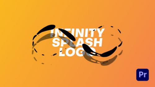 Videohive - Infinity Liquid Splash Logo Reveal - 42885489 - 42885489