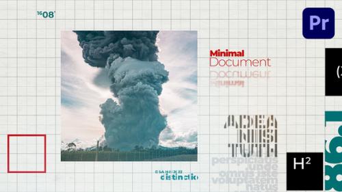 Videohive - Minimal Document | Premier Project - 42886805 - 42886805