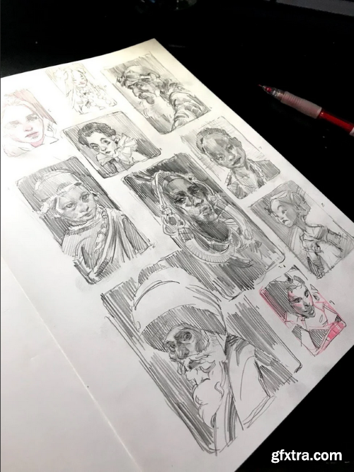 Ahmed Aldoori - Real-Time Head Sketching 1