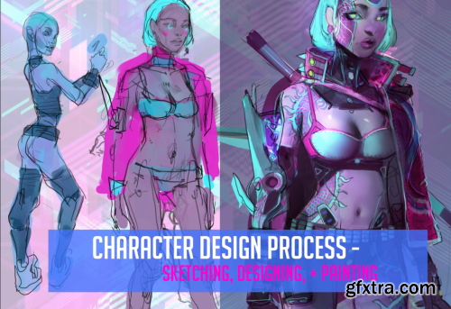 Ahmed Aldoori - CyberPunk Design Process