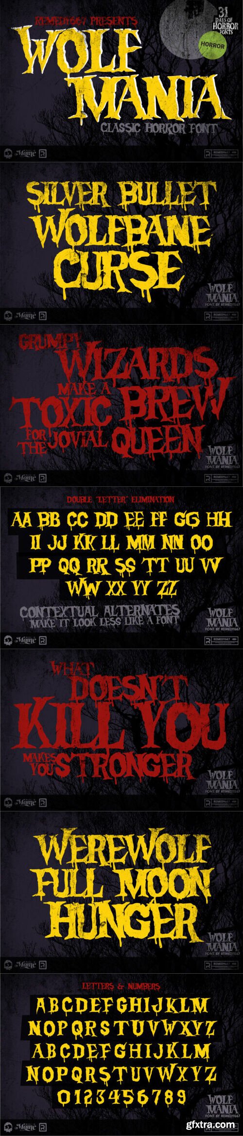 Wolf Mania Font