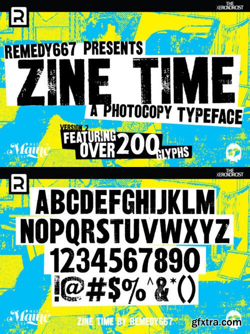 Zine Time Font