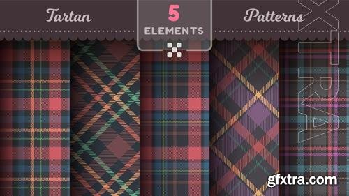 Vector tartan seamless pattern merry christmas texture checkered scottish fabric