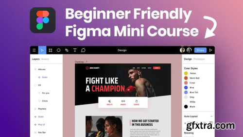 Introducing Figma: A Beginners Mini Course (2023 UI UX Design)