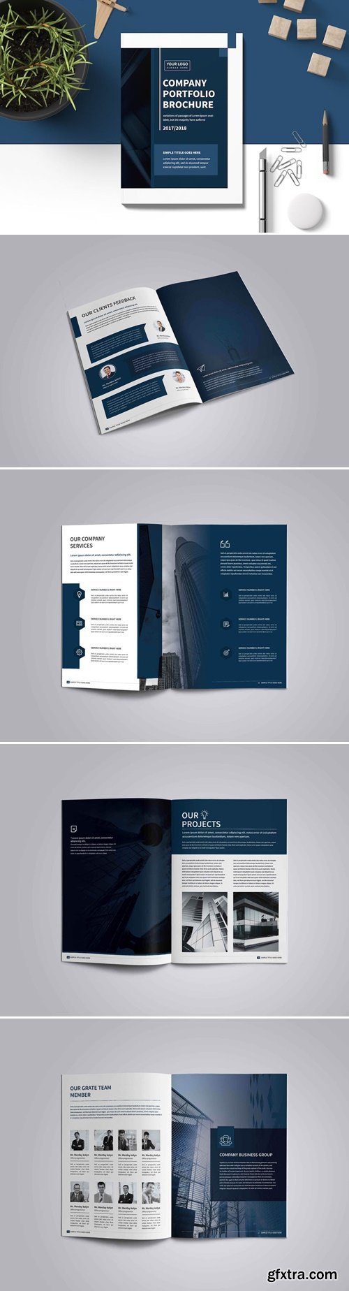 Corporate Company Profile Brochure 36FMDEE