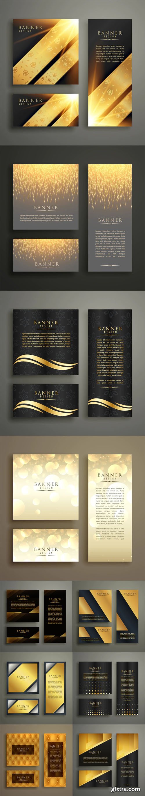 Luxury Banners - 30 Vector Banners Design Templates