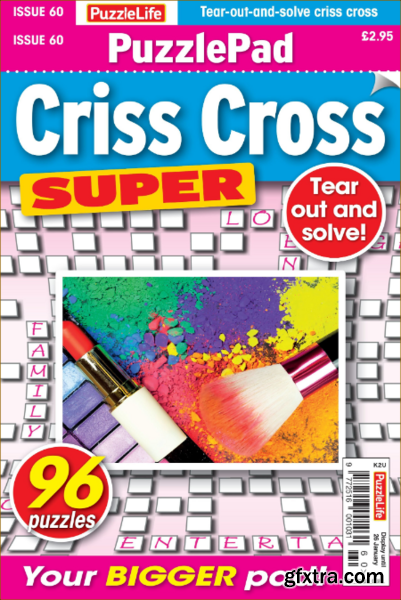 PuzzleLife PuzzlePad Criss Cross Super – 29 December 2022