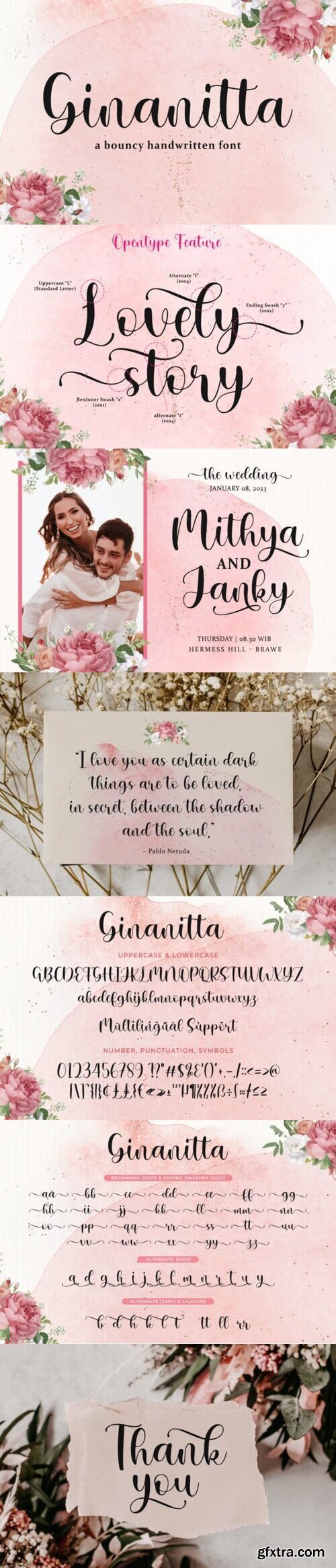 Ginanitta Font