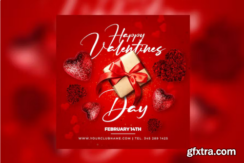 Valentines Day Flyer V92VG3A