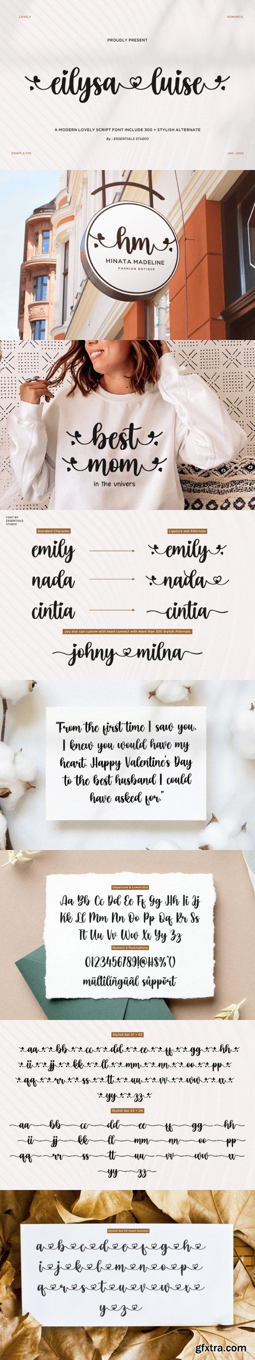 Eilysa Luise Font