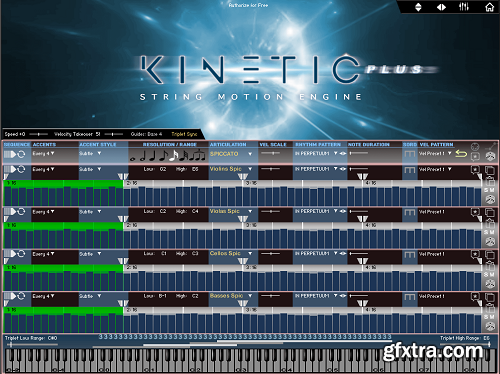 Kirk Hunter Studios Kinetic Strings Plus