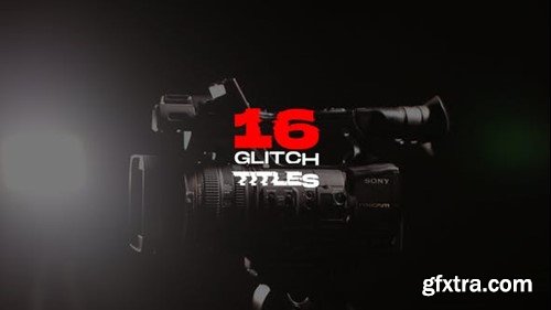 Videohive Minimal Glitch Titles 42680873