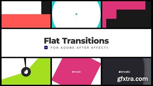 Videohive Flat Transitions I 42931450