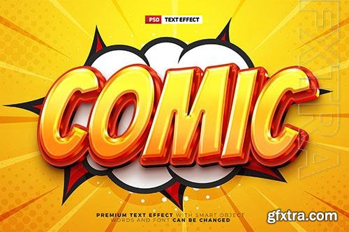 Comic Hero 3D Text Effect