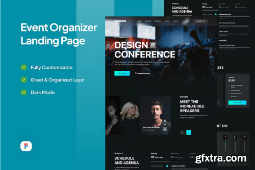 Descon - Event Organizer Landing Page EQYXJSQ