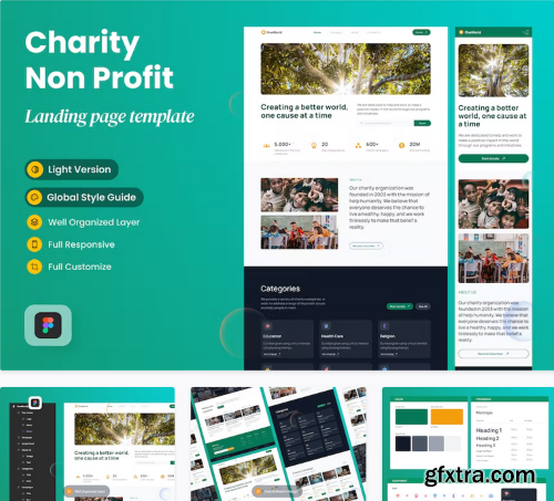 OneWorld - Charity Landing Page 5RTLSQJ