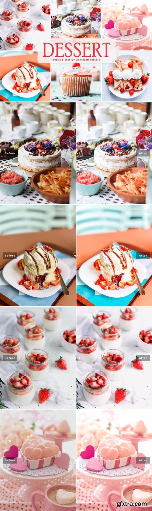 Dessert Mobile & Desktop Lightroom Presets CZ2934X