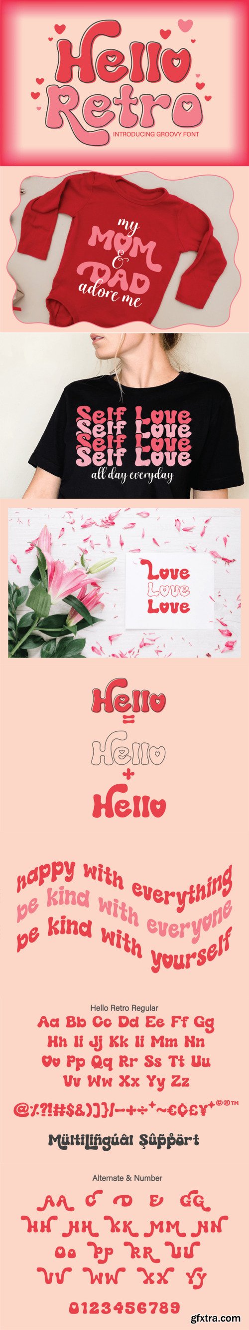 Hello Retro Font