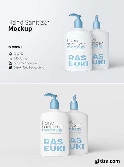 Hand Sanitizer Mockup Q4NTARH