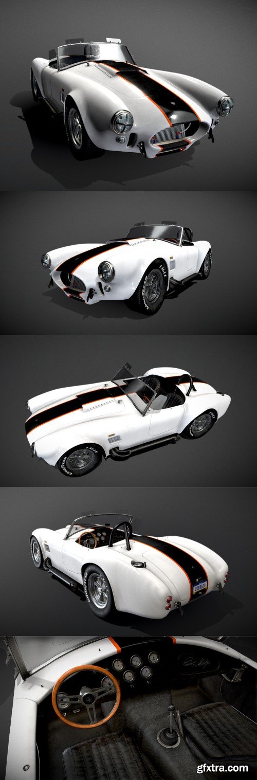 Shelby Cobra 3D model