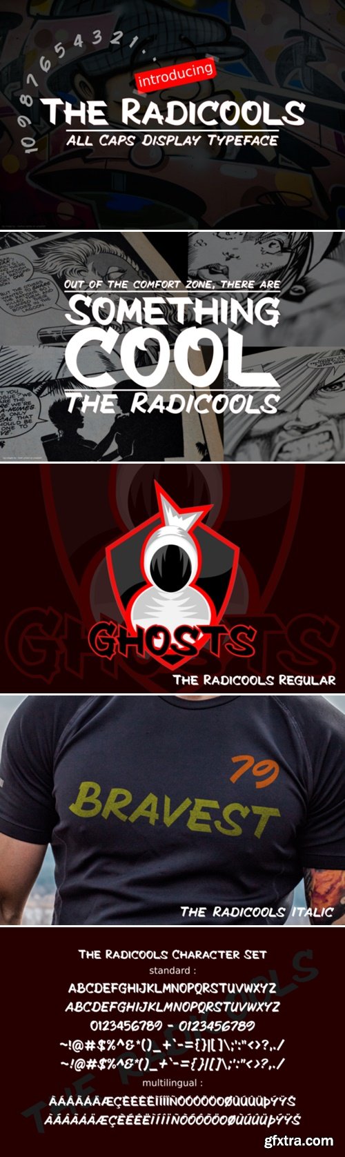 The Radicools Font