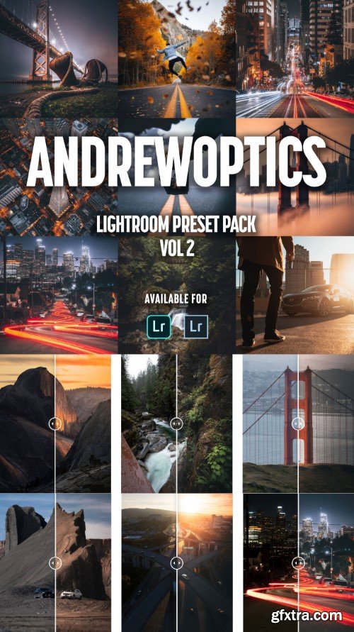 Andrew Optics - Lightroom Preset Pack - Vol. 2