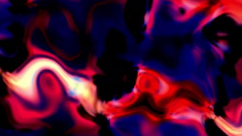 Videohive - Red and dark blue color animated liquid motion background. - 42967429 - 42967429