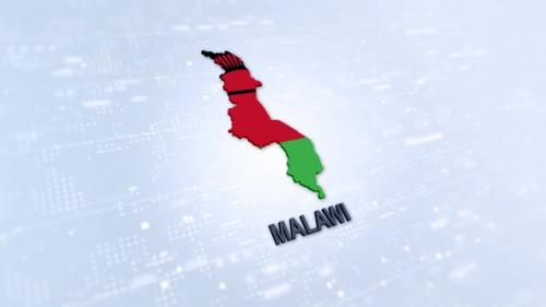 Videohive - Malawi Map - 42970743 - 42970743