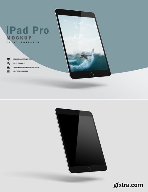 iPad Air Mockup V.4 RK9X3XK