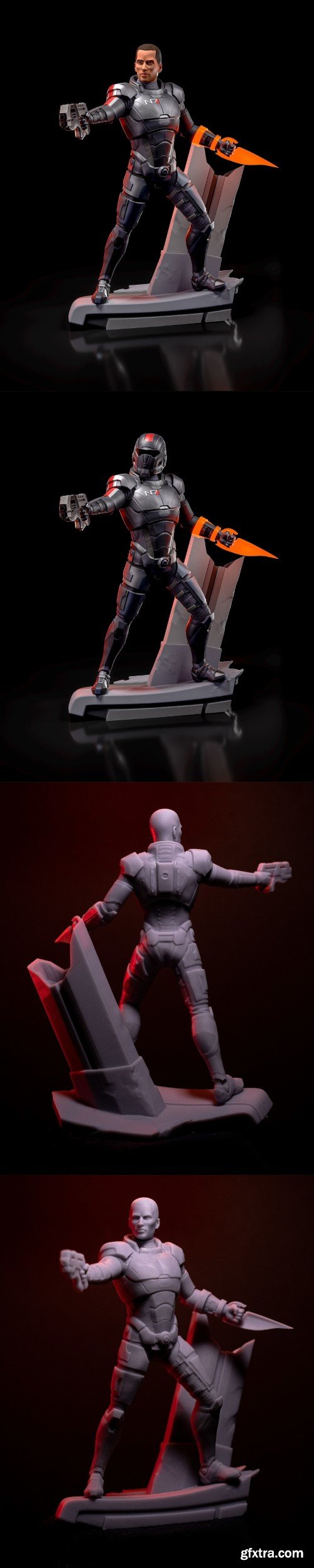 Commander Shepard – 3D Print