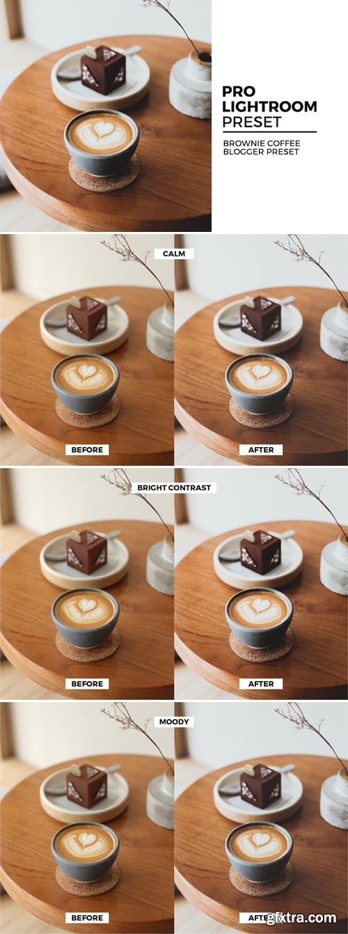 Brown Coffee Blogger Lightroom Preset 5ZBRK7U