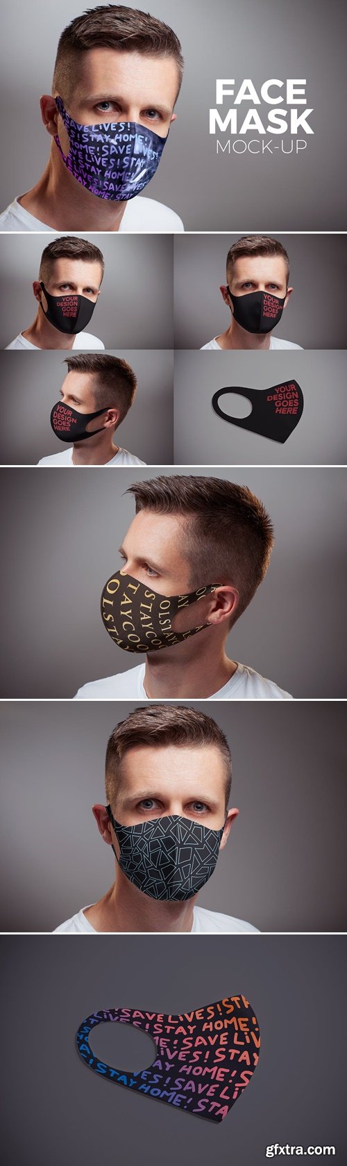 Face Mask Mock-up RKGNEC8