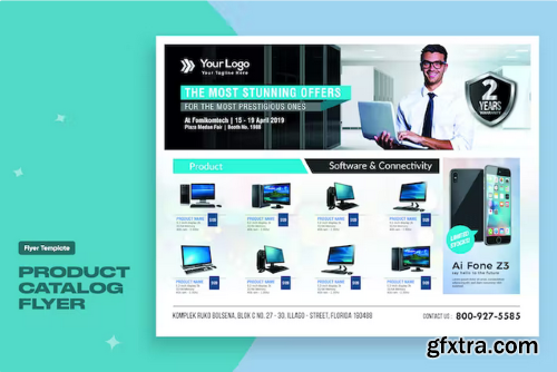 Product Catalog Flyer Template D3JUK4Q