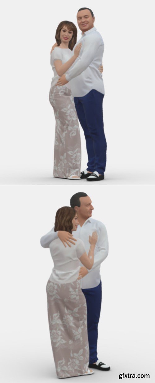 Couple 1120 3d model