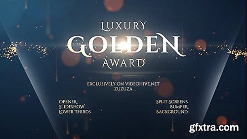 Videohive Luxury Golden Award 15173602