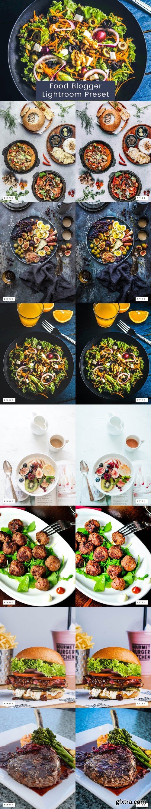 Food Blogger Lightroom Preset 9S3P6PV