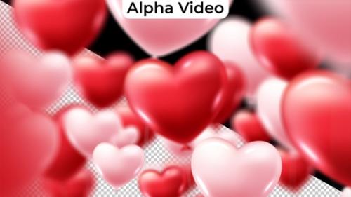 Videohive - Valentine Day Frame Animation | Alpha video - 42969563 - 42969563