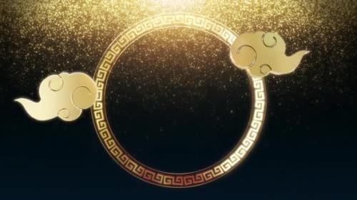 Videohive - Chinese New Year Glitter Falling Loop - 42969663 - 42969663