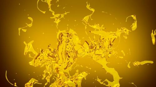 Videohive - Cooking Oil Splash V3 - 42970536 - 42970536