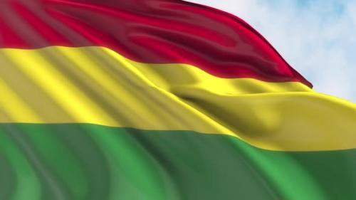 Videohive - Bolivia Flag Waving - 42970751 - 42970751