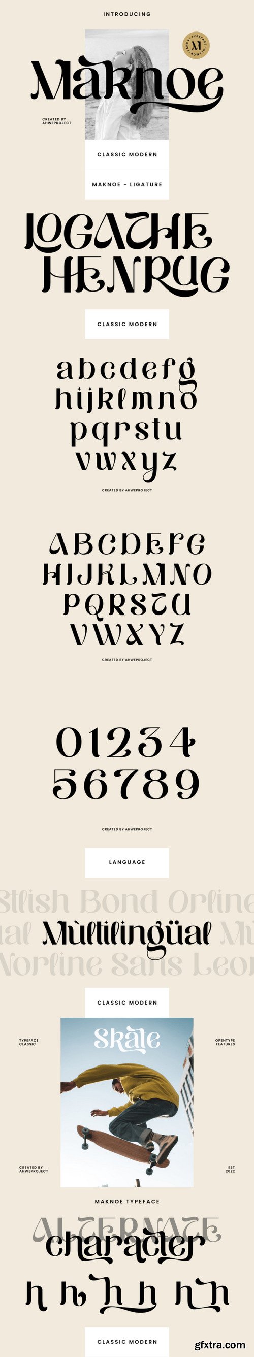 Maknoe Font