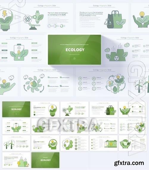 Ecology - PowerPoint Infographics Slides PKRFZR2