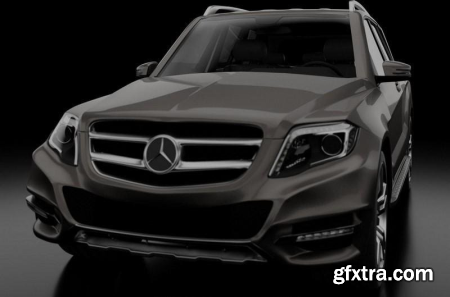 Mercedes-Benz GLK 350 SUV 2014 – 3D Model