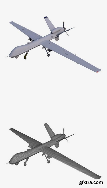 MQ-9 Reaper – 3D Model