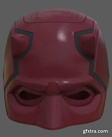 DareDevil Helmet – 3D Print Model