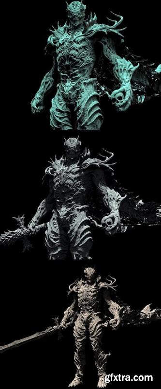 Demon Creature – 3D Print Model